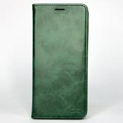 чехол-книга DC ELEGANT для Motorola G86 темно-зеленый