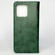 чехол-книга DC ELEGANT для Motorola G86 темно-зеленый