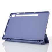 Чехол SmartCover для планшета Samsung Galaxy Tab S10 Lite серо-синий