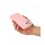 Чехол Liquid Silicone Full с поддержкой MagSafe для iPhone 16 Pro pink