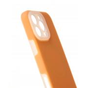 Чехол Liquid Silicone Full с поддержкой MagSafe для iPhone 16 Pro orange