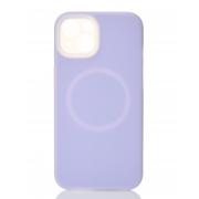 Чехол Liquid Silicone Full с поддержкой MagSafe для iPhone 13 violet