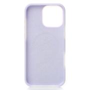 Чехол Liquid Silicone Full с поддержкой MagSafe для iPhone 16 Pro Max violet