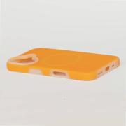 Чехол Liquid Silicone Full с поддержкой MagSafe для iPhone 16 orange
