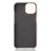 Чехол Liquid Silicone Full с поддержкой MagSafe для iPhone 14 stone gray