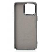 Чехол MagSafe Beats Case Leather Textured для iPhone 13 Pro stone gray