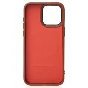 Чехол MagSafe Beats Case Leather Textured для iPhone 13 Pro desert titanium
