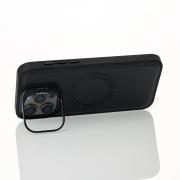 Чехол MagSafe LEATHER CAMERA CASE для iPhone 15 Pro черный