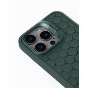 Чехол MagSafe MOSAIC для iPhone 12 / iPhone 12 Pro темно-зеленый