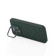 Чехол MagSafe MOSAIC для iPhone 12 / iPhone 12 Pro темно-зеленый