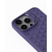 Чехол MagSafe MOSAIC для iPhone 13 Pro Max фиолетовый