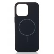 Чохол Beats Silicone Case with MagSafe для iPhone 15 Pro (black, мікрофібра)