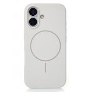 Чохол Beats Silicone Case with MagSafe для iPhone 15 Pro (white, мікрофібра)