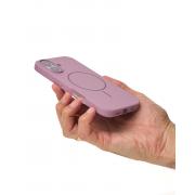 Чехол MagSafe Silicone Beats Case для iPhone 16 lavander