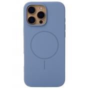 Силиконовый чехол Slim Ring Soft с поддержкой MagSafe для iPhone 16 Pro storm blue