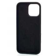 Силиконовый чехол Slim Ring Soft с поддержкой MagSafe для iPhone 16 Pro black