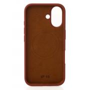 Чехол MagSafe Silicone Beats Case для iPhone 16 brown