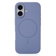 Чехол MagSafe Silicone Beats Case для iPhone 16 storm blue
