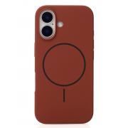 Чехол MagSafe Silicone Beats Case для iPhone 16 brown