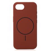 Чохол Beats Silicone Case with MagSafe для iPhone 16E (brown, мікрофібра)
