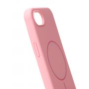 Чехол MagSafe Silicone Beats Case для iPhone 16E pink