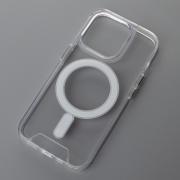 Чехол MagSafe SPACE CASE для iPhone 14 Pro прозрачный