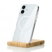 Чехол MagSafe SPACE CASE для iPhone 16 Plus прозрачный
