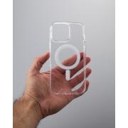 Чехол MagSafe SPACE CASE для iPhone 16 Pro прозрачный