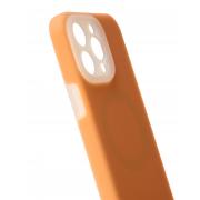 Чехол Liquid Silicone Full с поддержкой MagSafe для iPhone 14 Pro orange