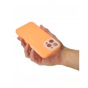 Чехол Liquid Silicone Full с поддержкой MagSafe для iPhone 14 Pro Max orange