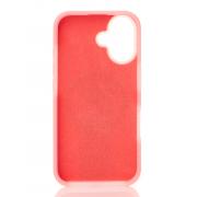 Чехол MagSafe Liquid Silicone Full для iPhone 16 pink