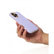 Чехол MagSafe Liquid Silicone Full для iPhone 16 Pro Max violet
