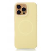 Чехол MagSafe Liquid Silicone Full для iPhone 16 Pro Max sunglow
