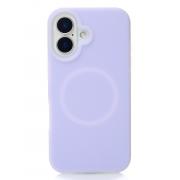 Чехол MagSafe Liquid Silicone Full для iPhone 16 violet