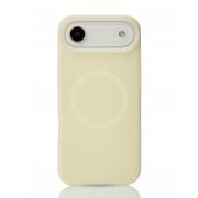 Чехол Liquid Silicone Full с поддержкой MagSafe для iPhone 17 AIR sunglow