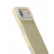 Чехол Liquid Silicone Full с поддержкой MagSafe для iPhone 17 AIR sunglow