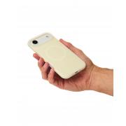 Чехол Liquid Silicone Full с поддержкой MagSafe для iPhone 17 AIR sunglow