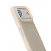 Чехол Liquid Silicone Full с поддержкой MagSafe для iPhone 17 AIR cream