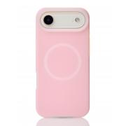 Чехол Liquid Silicone Full с поддержкой MagSafe для iPhone 17 AIR pink