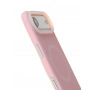 Чехол Liquid Silicone Full с поддержкой MagSafe для iPhone 17 AIR pink