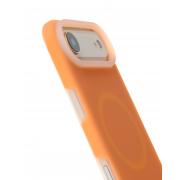 Чехол Liquid Silicone Full с поддержкой MagSafe для iPhone 17 AIR orange