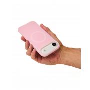 Чехол Liquid Silicone Full с поддержкой MagSafe для iPhone 17 AIR pink