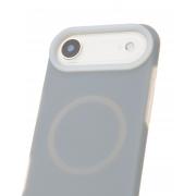 Чехол Liquid Silicone Full с поддержкой MagSafe для iPhone 17 AIR stone gray