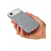 Чехол Liquid Silicone Full с поддержкой MagSafe для iPhone 17 AIR stone gray