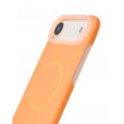 Чехол Liquid Silicone Full с поддержкой MagSafe для iPhone 17 AIR orange