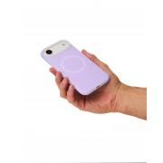 Чехол Liquid Silicone Full с поддержкой MagSafe для iPhone 17 AIR violet