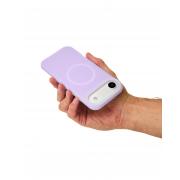 Чехол Liquid Silicone Full с поддержкой MagSafe для iPhone 17 AIR violet