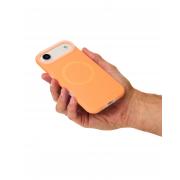 Чехол Liquid Silicone Full с поддержкой MagSafe для iPhone 17 AIR orange