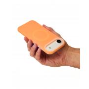 Чехол Liquid Silicone Full с поддержкой MagSafe для iPhone 17 AIR orange