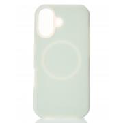 Чехол Liquid Silicone Full с поддержкой MagSafe для iPhone 17 mint